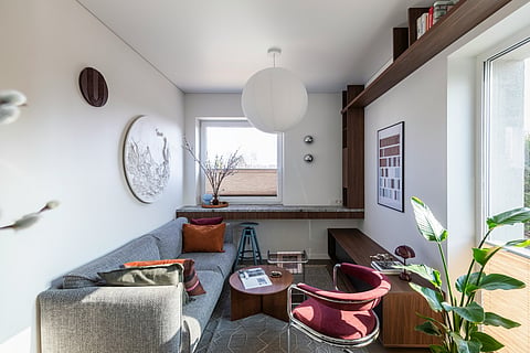 Small modern living room