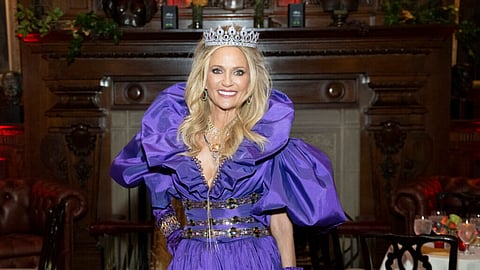 Leesa Rowland attends Leesa Rowland And Larry Wohl's Royal Halloween Ball