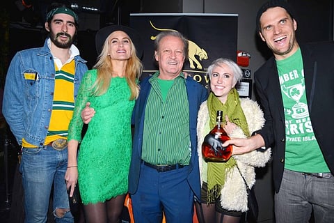 Michael Daly, Virginia Chambers, Patrick McMullan, Heidi Gardner, Jesper Lannung