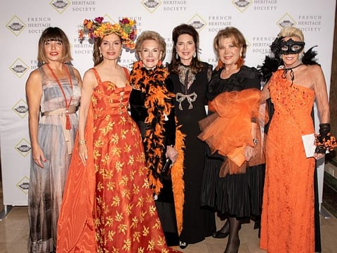 Silvina Leone, Jean Shafiroff, Elizabeth Stribling, Ann Van Ness, Odile De Schiétère-Longchampt, CeCe Black_Credit Annie Watt