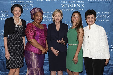 (L-R) Diana Taylor with