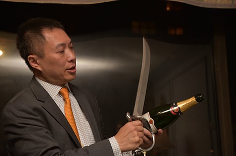 French Heritage Society Young Patrons Circle – Sabrage with Taittinger!