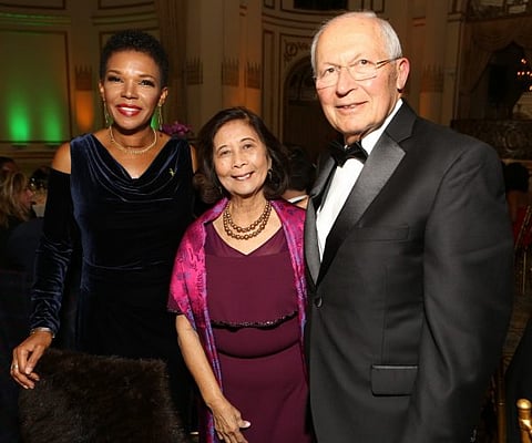 Ambassador Audrey Marks, Patricia Chin, Albert Dwoskin