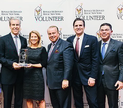 BROOKLYN, NY - NOVEMBER 7: Ronald McDonald House New York 36th annual Volunteer Appreciation Dinner held at the New York Athletic Club on November 7, 2014.