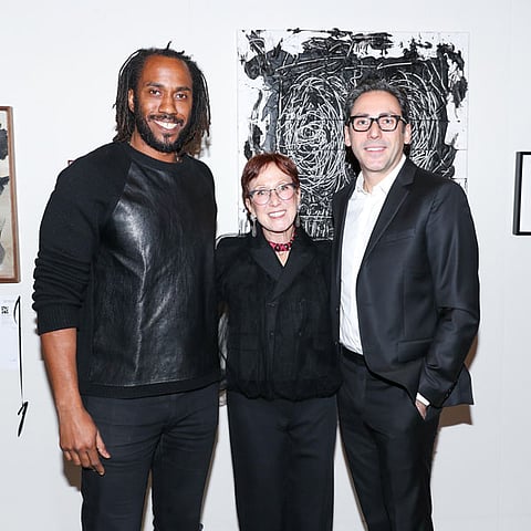 Rashid Johnson, Diane Brown, Neil Blumenthal