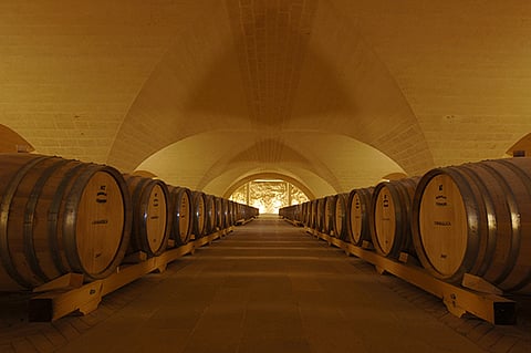 Dry White Hills of Red