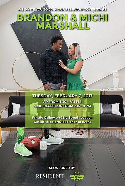 COCKTAILS WITH NY JETS’ BRANDON MARSHALL