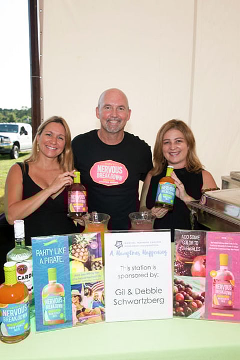 Cristina Mello and Keith Favis and Adriana Gutierre photo by D.Gonzalez for Rob Rich/SocietyAllure.com ©2017 robrich101@gmail.com 516-676-3939