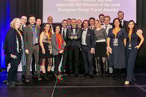 EUROPEAN GROUP TRAVEL AWARDS 2018