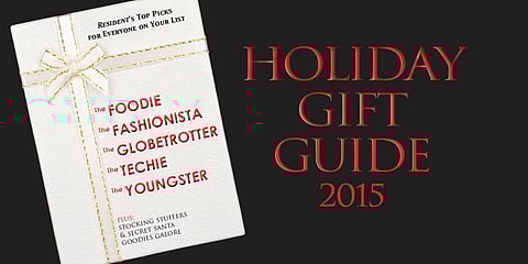 2015 HOLIDAY GIFT GUIDE