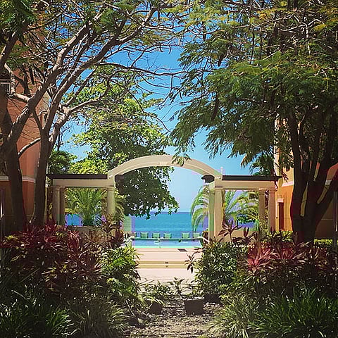 TAKING A BREAK TO ENJOY RINCON