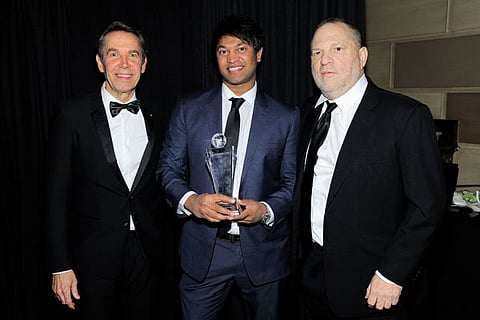 Jeff Koons, Saroo Brierley, Harvey Weinstein==