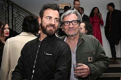 Justin Theroux and Griffin Dunne