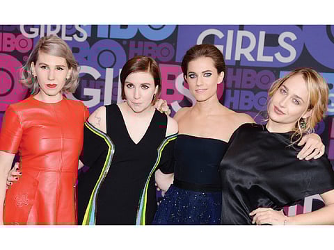 Girls Season Four Premiere: Zosia Mamet, Lena Dunham,