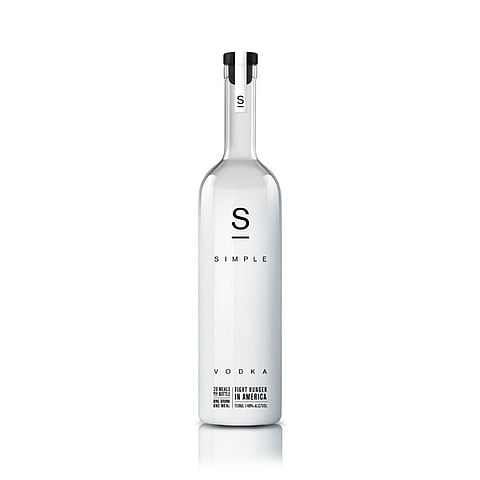 SIMPLE VODKA – FIGHTING HUNGER ONE SIP AT A TIME