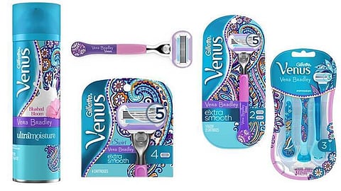 Spring Break Essentials | Vera Bradley + Venus Designer Shave Collection