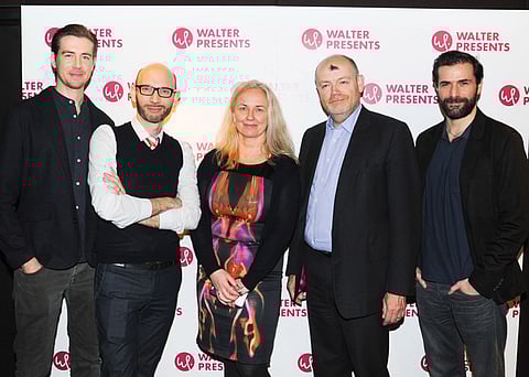 WALTER PRESENTS SHAPES ITS VIEWS ON TV