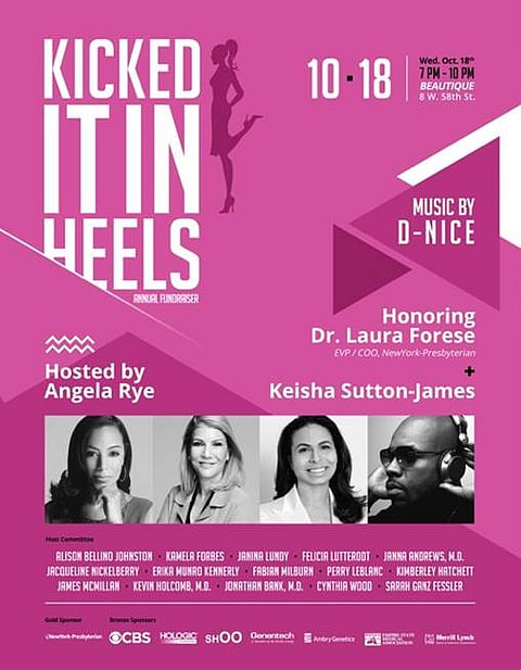 KICKED IT IN HEELS BENEFIT FOR AWARENESS