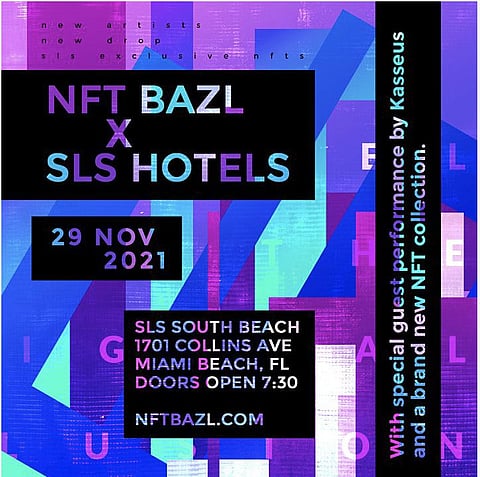 NFT BAZL Partners with SLS South Beach to Offer First-Ever Hotel Exclusive NFTs