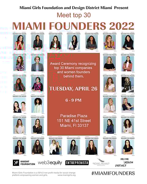 30 Miami Women Business Founders Are Honored at Inaugural Awards Ceremony