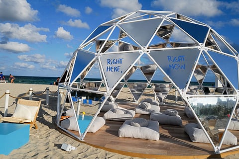 Ruinart Beach Art Lounge