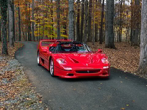 A 1990’s Icon: an 834-mile Ferrari F50 Joins RM Sotheby’s Impressive Maranello Lineup at Amelia Island