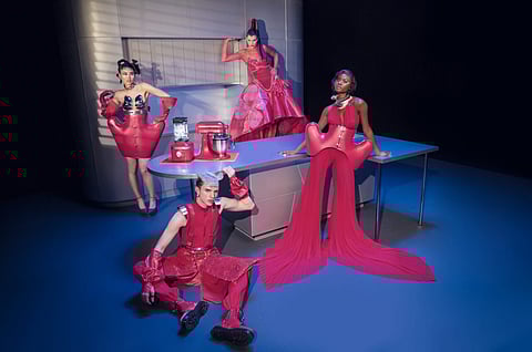Kitchenaid(R) Celebrates Hibiscus as 2023 Color of the Year, With NYFW Fashion Collaboration With Marta Del Rio and Guest Designer