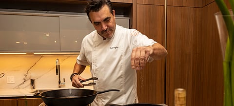 Todd English, 4x James Beard Awarding Winning Chef Hosted a Culinary Experience at Bentley Residences