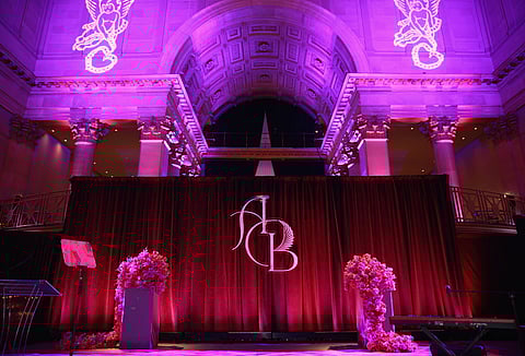 NEW YORK, NEW YORK - OCTOBER 23: A general view during the Angel Ball 2023 hosted by Gabrielle's Angel Foundation at Cipriani Wall Street on October 23, 2023 in New York City. (Photo by Dimitrios Kambouris/Getty Images for Gabrielle's Angel Foundation )
