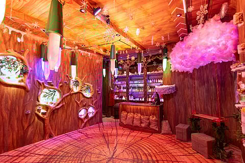 The Candy Cottage of Christmas Magic Opens in Rockefeller Center