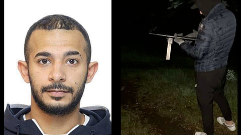 Ali Radhi och en av bilderna som hittades på hans telefon