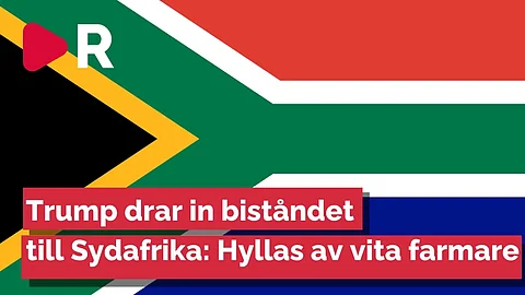 Vita farmare i Sydafrika tackar Trump för indraget bistånd till landet
