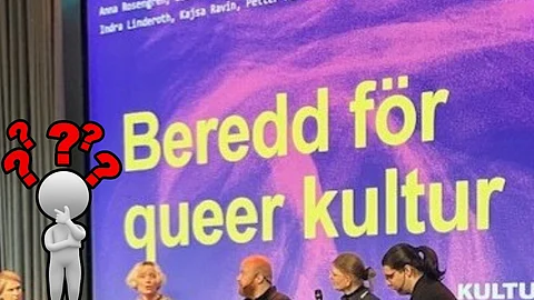 En föreläsning vid kulturrådet.