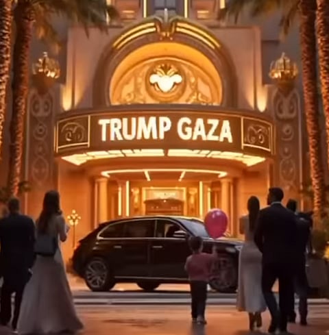 Trump-Gaza | Foto: Instagram