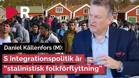 Källenfors (M) om Magdalena Anderssons förslag: "Stalinistisk folkförflyttning"