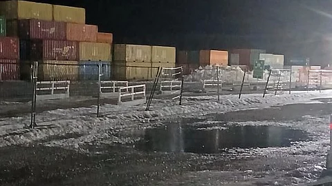 Containrarna radar upp sig på Revolt i Skellefteå.