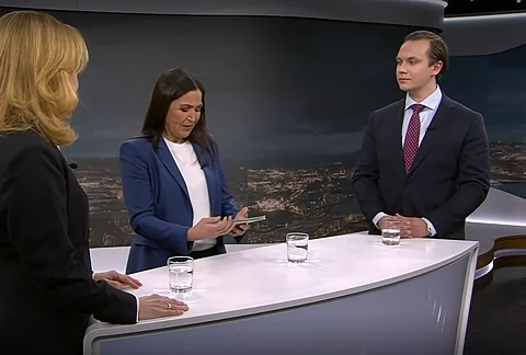 Tobias Andersson (SD) i debatt om Northvolt: "Gör om lokalerna till ett storskaligt fängelse"