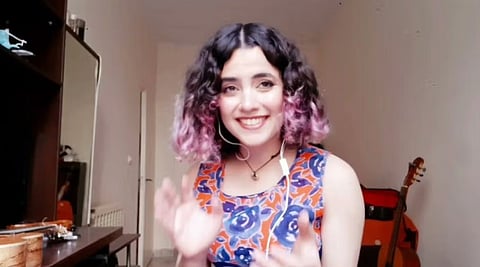 Iranska sångaren Golsa Rahim-Zamani