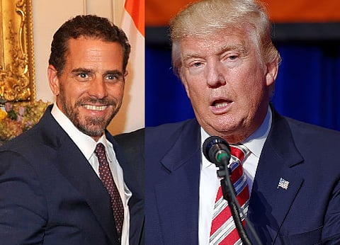 Hunter Biden, Donald Trump | Foto: Wikipedia Commons
