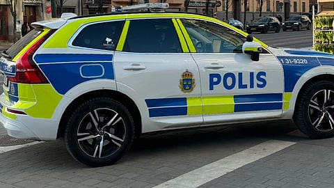 Polisen larmades vid 03.30-tiden natten mot onsdagen.