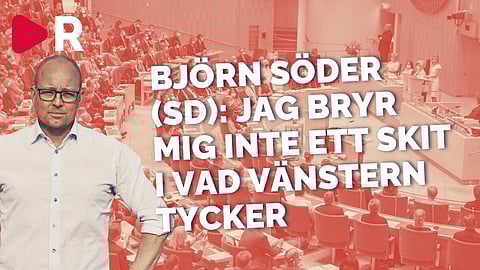 Björn Söder: "Vi måste få bort aktivisterna inom UD"