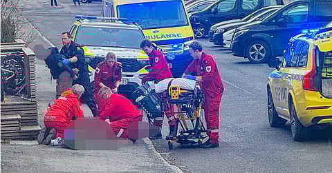 Knivattack i Trondheim: Fyra skadade