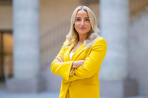 Ungsvenskarnas förbundsordförande Denice Westerberg (SD)