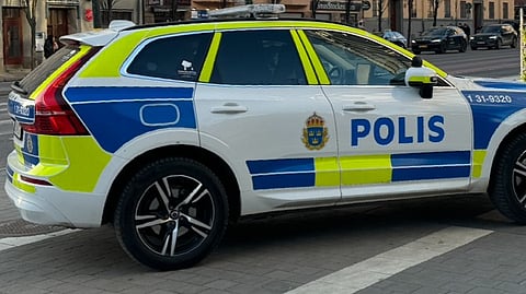 Polisen fick in larmet om skotten vid 04-tiden natten mot fredag.