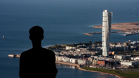 Granaterna påträffades i Västra hamnen