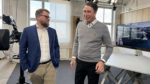 Richard Jomshof (SD) deltog på torsdagen i ett panelsamtal tillsammans med debattören Chang Frick. Samtalet modererades av Jacob Hagnell, chefredaktör på Riks.