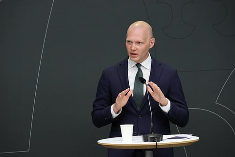 Finansminister Niklas Wykman