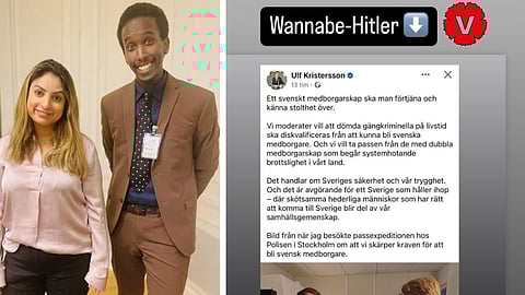Vänsterpartisten om Ulf Kristersson: "Wannabe-Hitler"