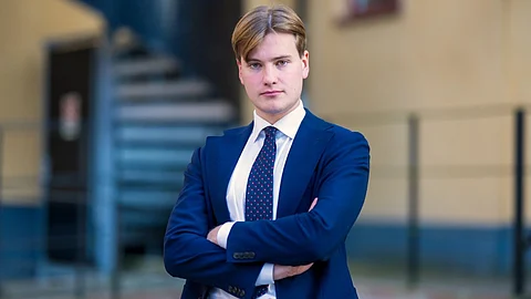 Dexter Krokstedt, vice ordförande för Sverigedemokraternas ungdomsförbund Ungsvenskarna.