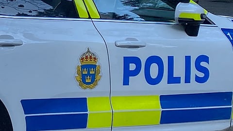 Polisen larmades vid 22.20 på onsdagskvällen.